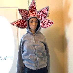 Kids Pile Lined Coney Island Hoodie Size 10/12